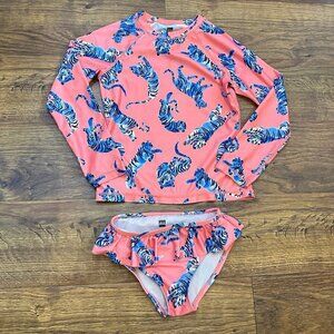 Tea Collection rash guard two piece swimsuit
